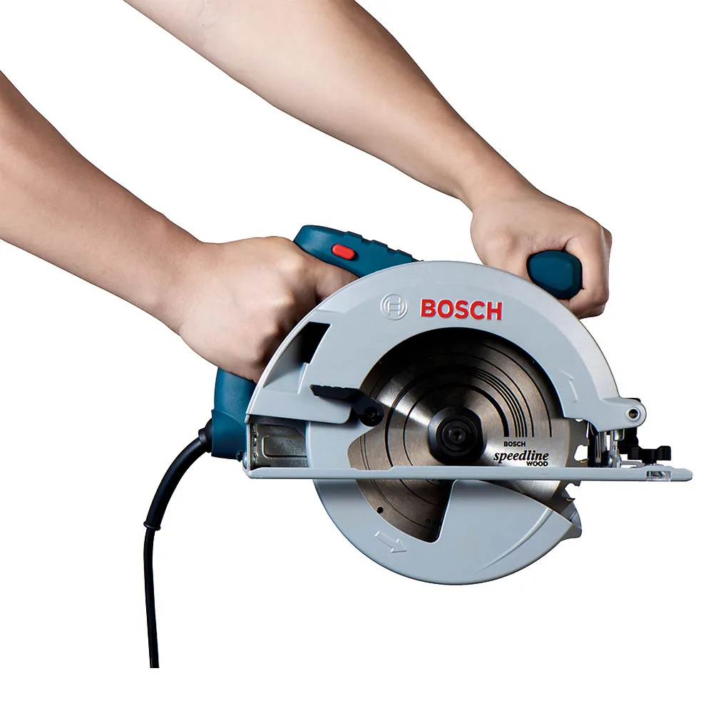 Serra Circular Bosch GKS 20-65 2000W com 1 disco e guia