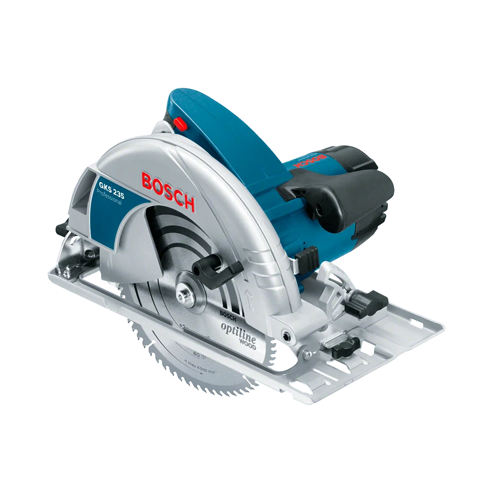 Serra Circular Bosch GKS 235 1700W com 1 Disco e Guia