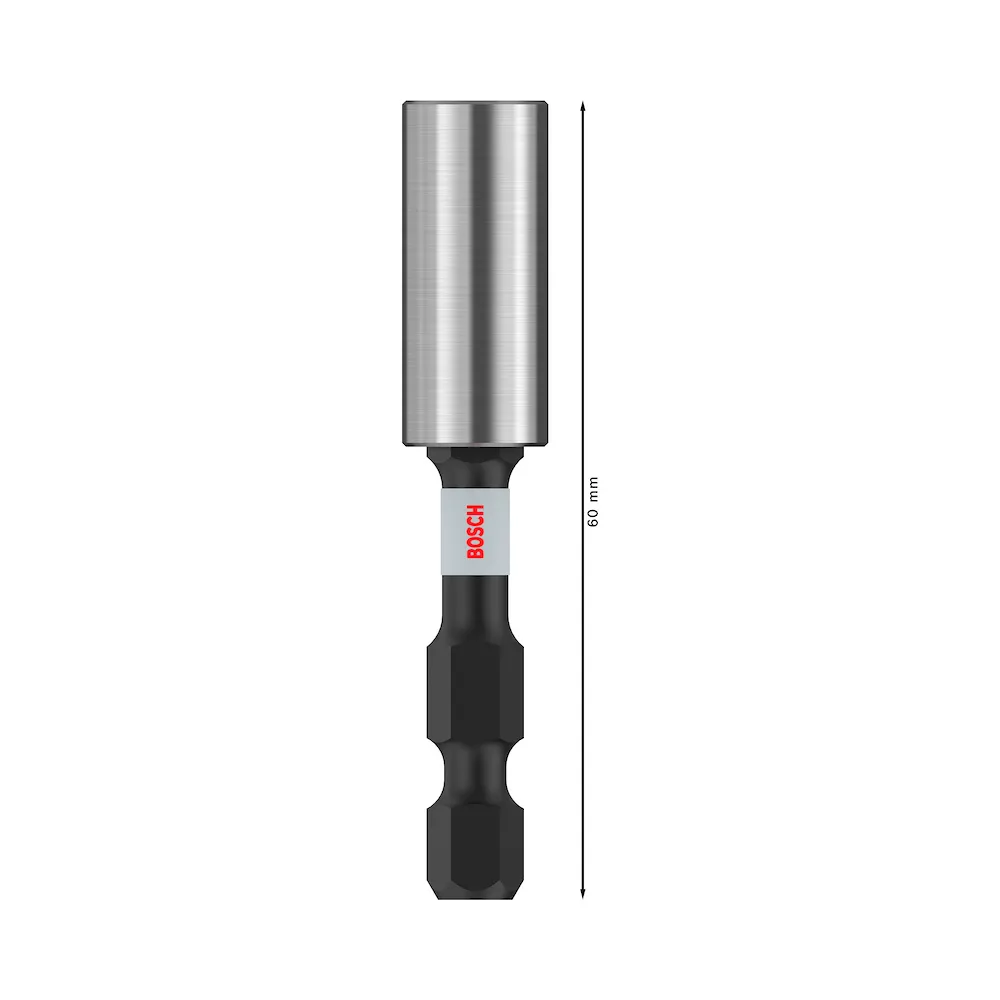 Soquete Bosch PRO HEX Impact magnético 1/4" 60mm