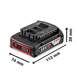 Starter Kit Bosch 2 baterias (4,0Ah+2,0Ah) + GAL 18V-40