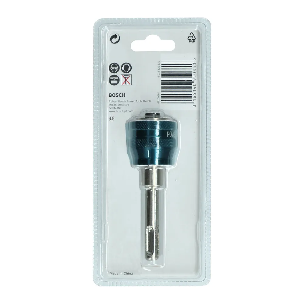 Suporte de troca rápida para serra copo PowerChange Plus SDS plus