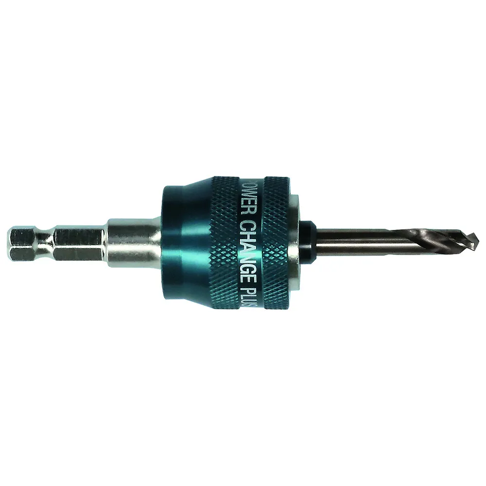 Suporte de troca rápida para serra copo PowerChange Plus hex 8,7 mm com broca para metal HSS-Co Ø 7,15x65 mm