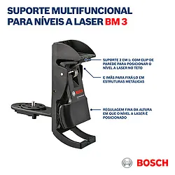 Suporte para níveis Bosch BM 3