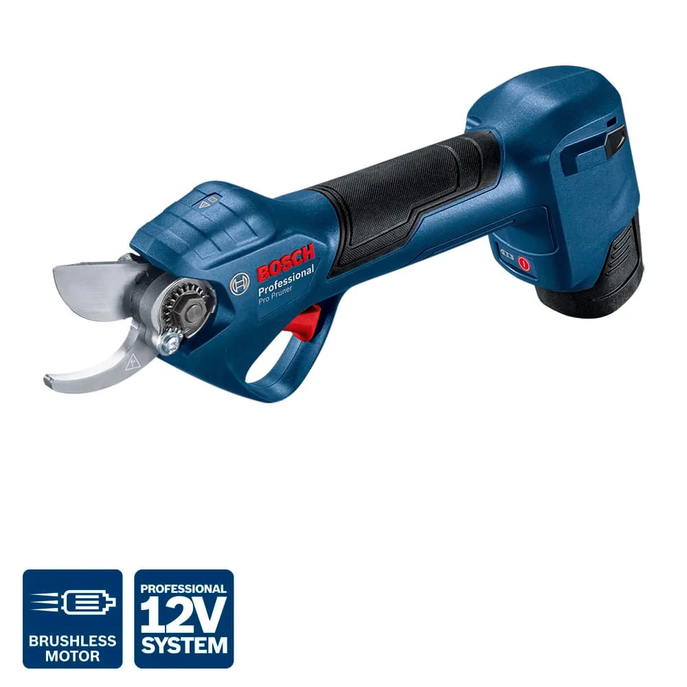 Tesoura de Poda Bosch Pro Pruner Brushless 12V 2 bat e maleta