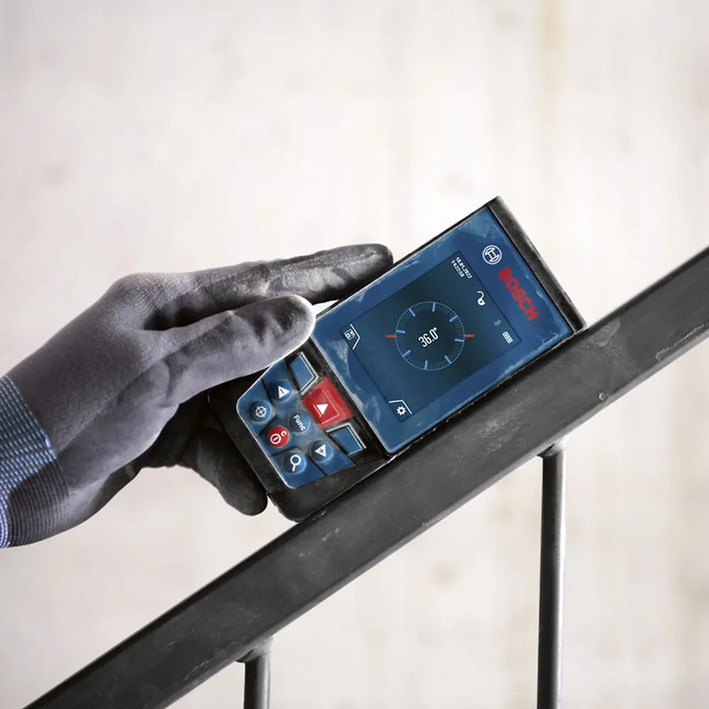 Trena laser Bosch GLM 100-25 C alcance 100m com Bluetooth