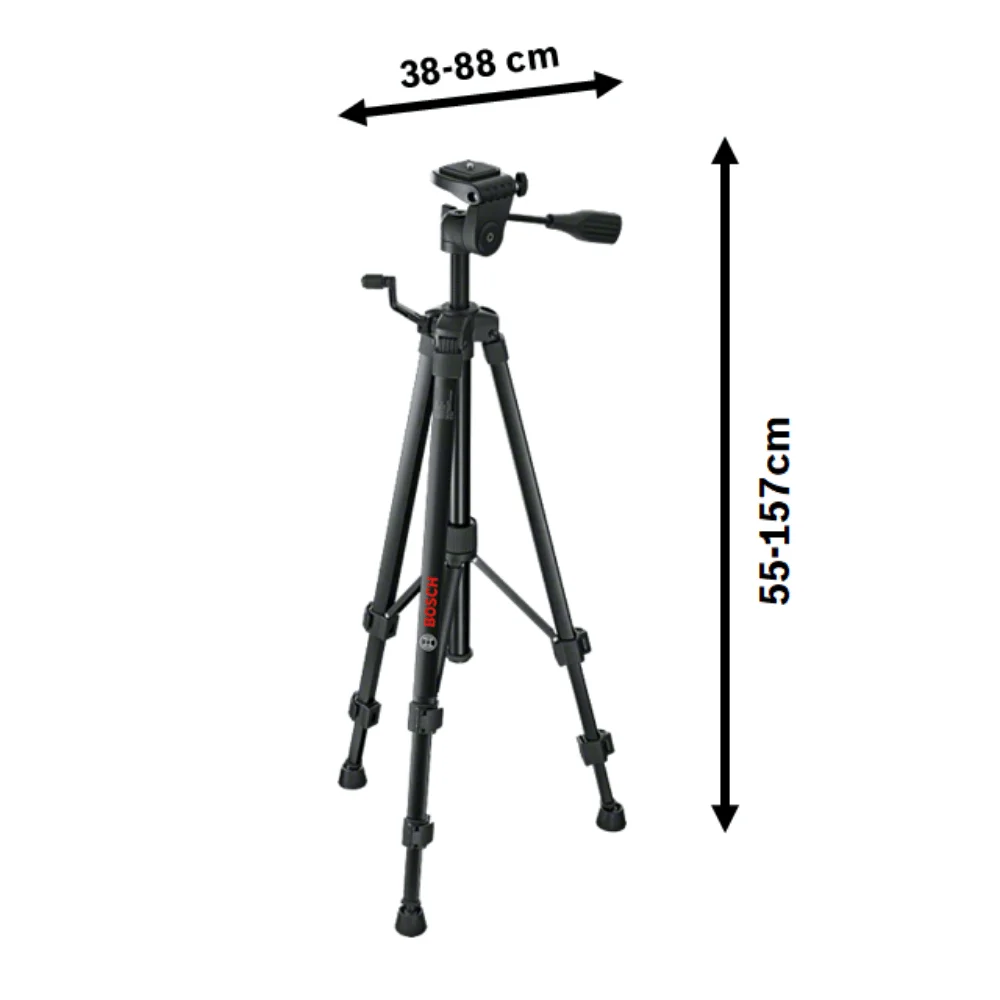 Tripé para construção civil Bosch BT 150 1,5m