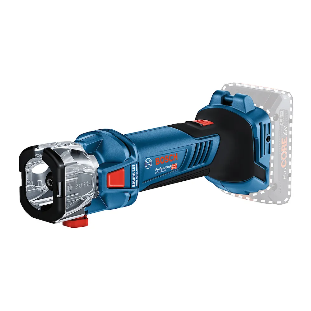 Tupia à bateria Bosch GCU 18V-30 sem bateria