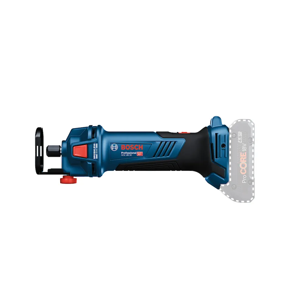 Tupia à bateria Bosch GCU 18V-30 sem bateria